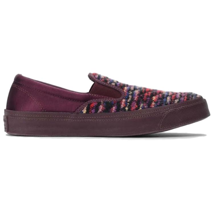Converse Deckstar Slip Missoni Burgundy Women's