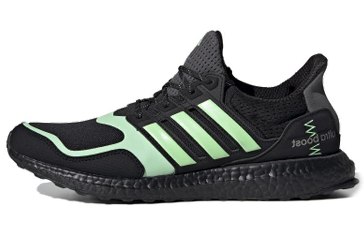 Adidas Ultra Boost S&L Core Black Glow Green