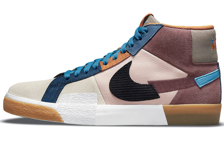 Nike Sb Blazer Mid Mosaic Brown