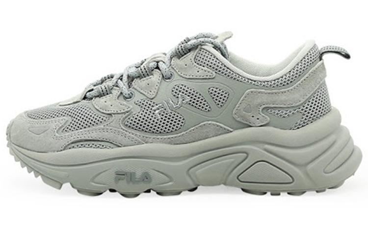 FILA Tenor City Low Top Daddy Shoes Stone Korean Version Grey