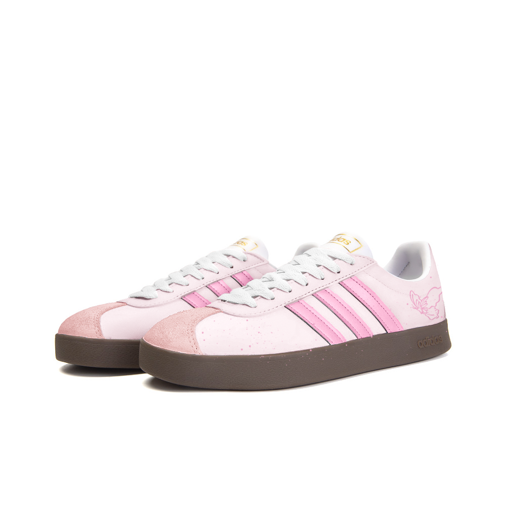 Adidas Neo VL Court 2.0 Anti Slip Wear Resistant Low Top Skateboard Shoes Unisex Bright Pink купить в интернет-магазине Yoocart с быстрой доставкой по России.