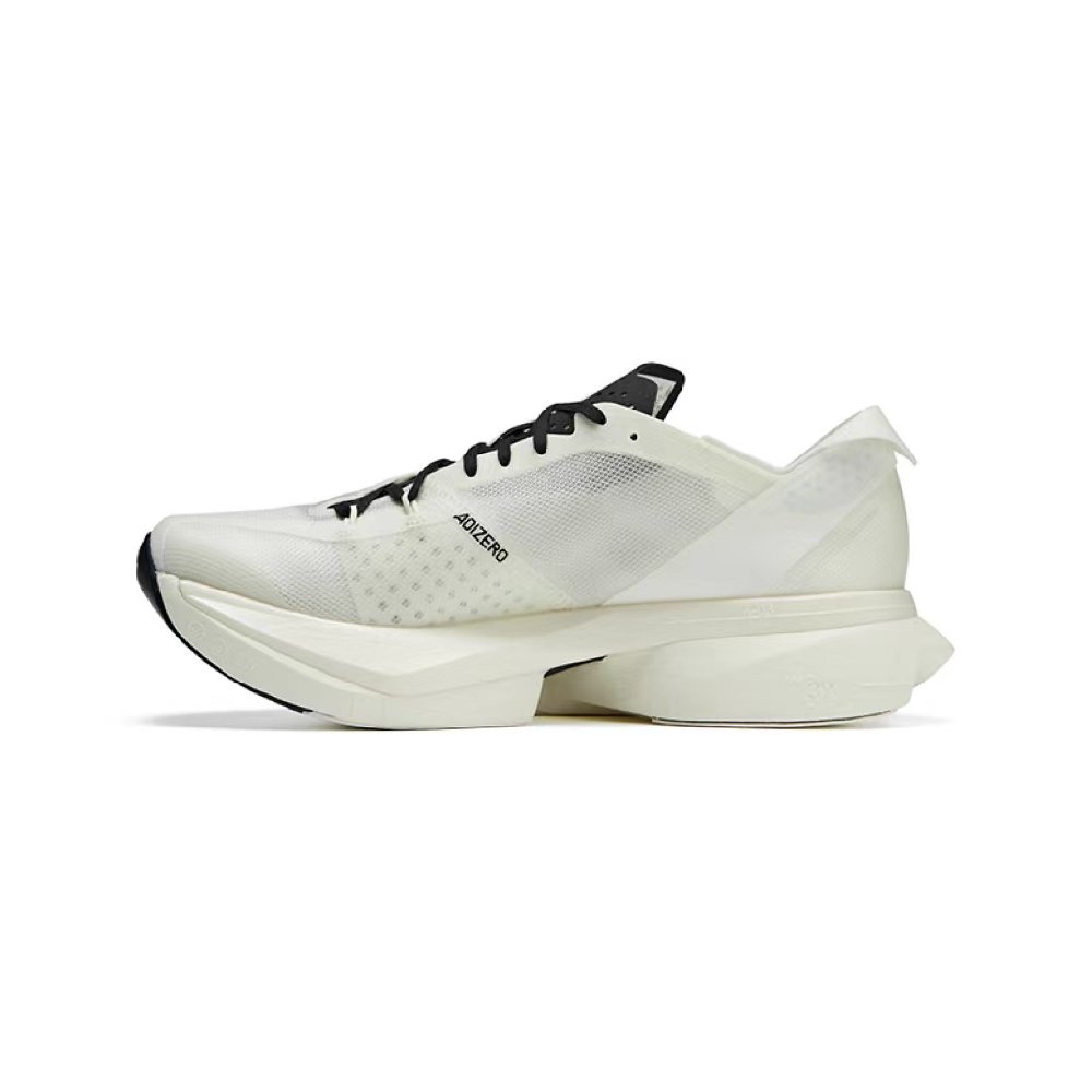 Y 3 Cushioning And Breathable Low Top Running Shoes Unisex White