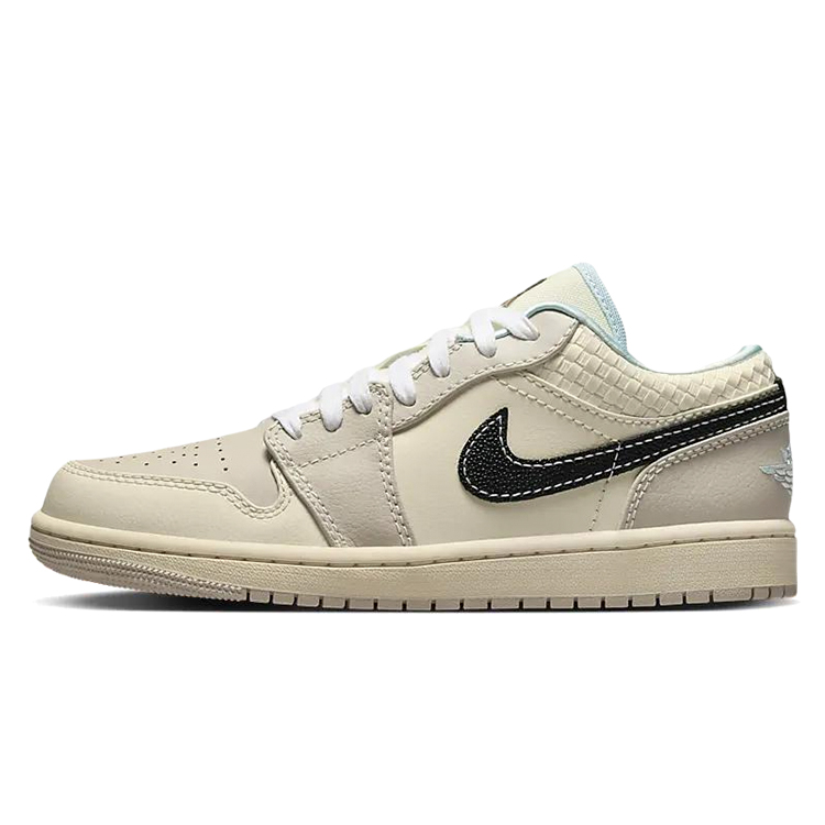 Jordan Air Jordan 1 Cushioning Anti-Slip And Wear-Resistant Low-Top Vintage Basketball Shoes Women's Beige Brown купить в интернет-магазине Yoocart с быстрой доставкой по России.
