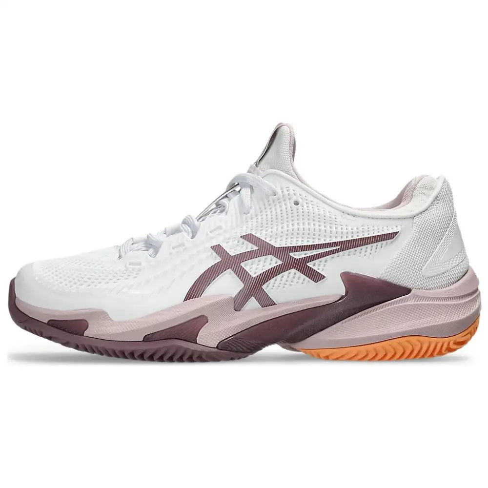 ASICS Court Ff 3 Clay White Watershed Rose Women's
