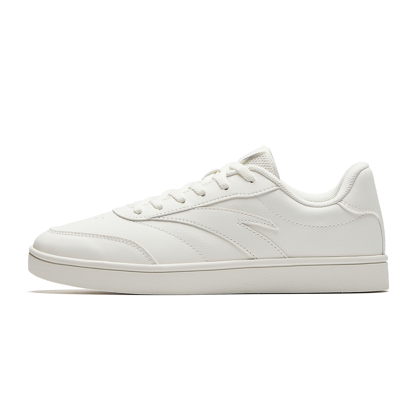 Anta Classic Thin Sole Low Top Skateboard Shoes Women's Ivory White