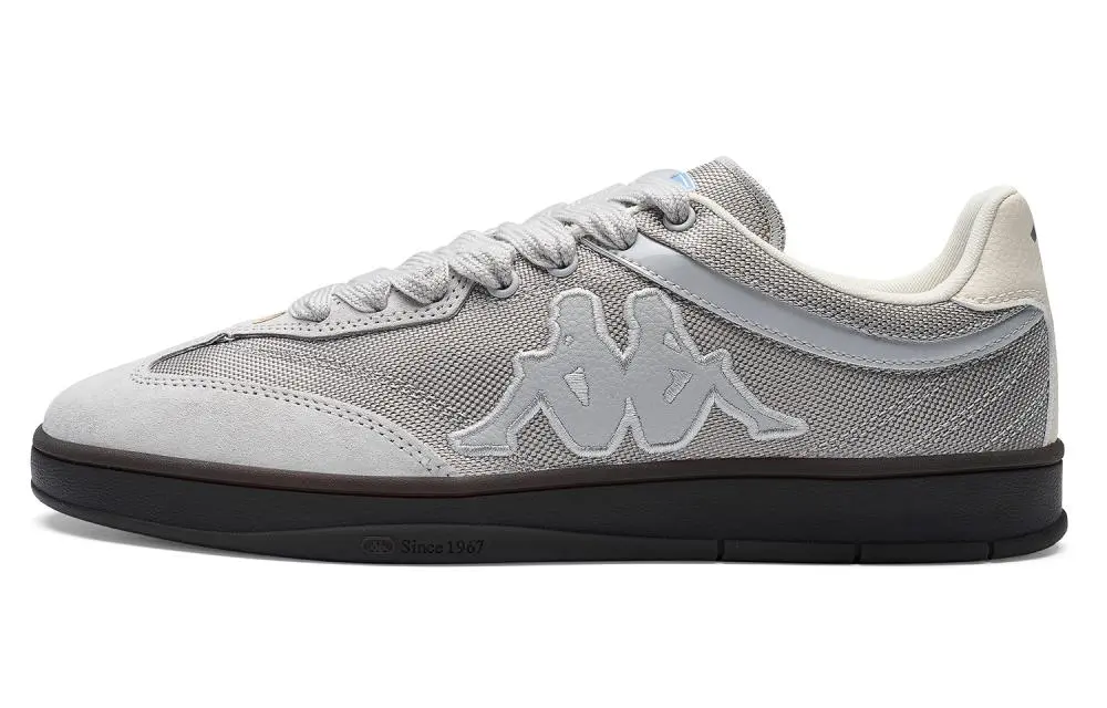 Kappa Tifo Back to Back Abrasion Resistant Low Top Skateboard Shoes Women's Tranquil Gray