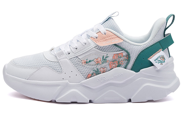 361° Prism SE Slip Resistant, Abrasion Resistant, Breathable Low Top Running Shoes Women's White Cyan