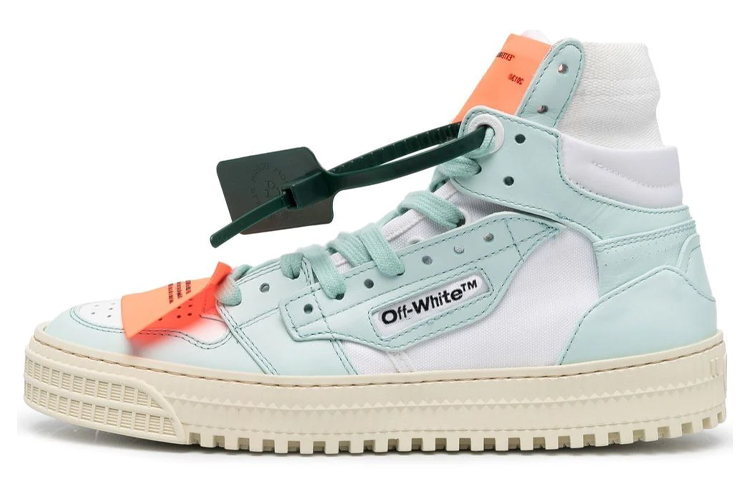 OFF WHITE Off Court 3.0 High Sneaker 'White Teal' Women's