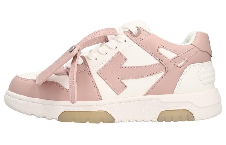 OFF WHITE Out Of Office Low Top Sneaker 'Pink White' Women's