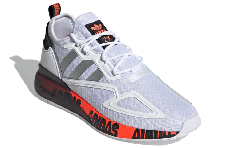 Adidas Zx 2K Boost Bold Logo Graphic White купить в интернет-магазине Yoocart с быстрой доставкой по России.
