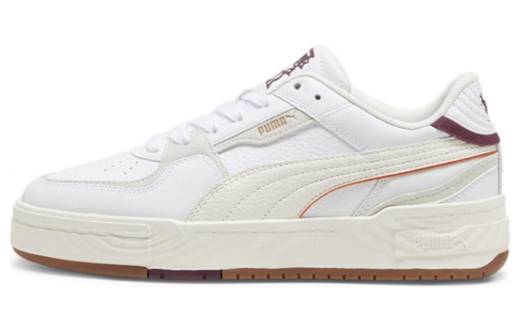 PUMA CA Pro Ripple Cushioning, Wear Resistant Low Top Skateboard Shoes Unisex White