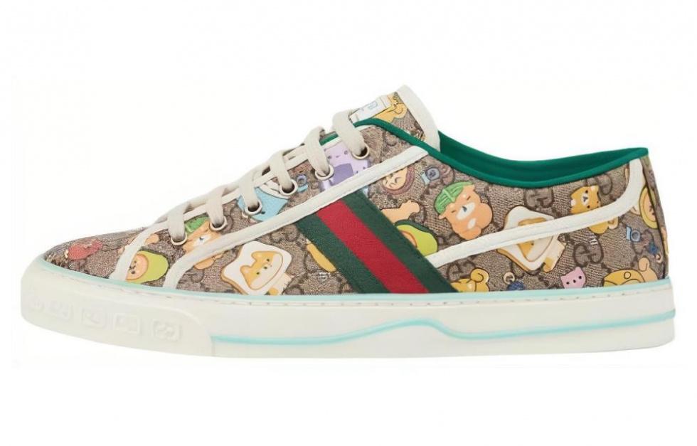 GUCCI Pikarar X GUCCI Tennis 1977 'GG Animal Print'