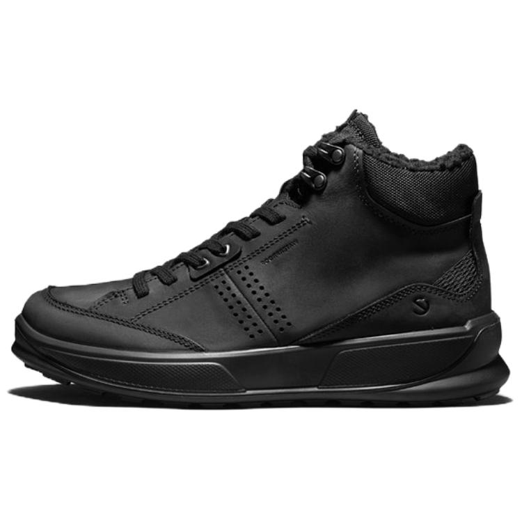 Ecco High-Top Casual Shoes Men's Black