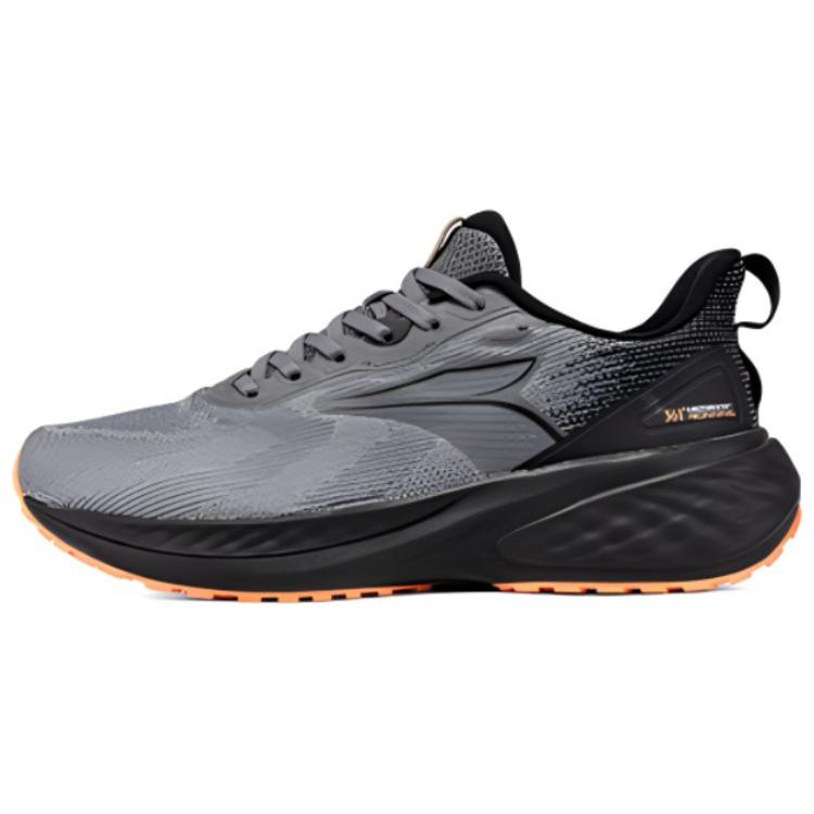 361° Wear resistant And Lightweight Low top Running Shoes Men's Gray Orange