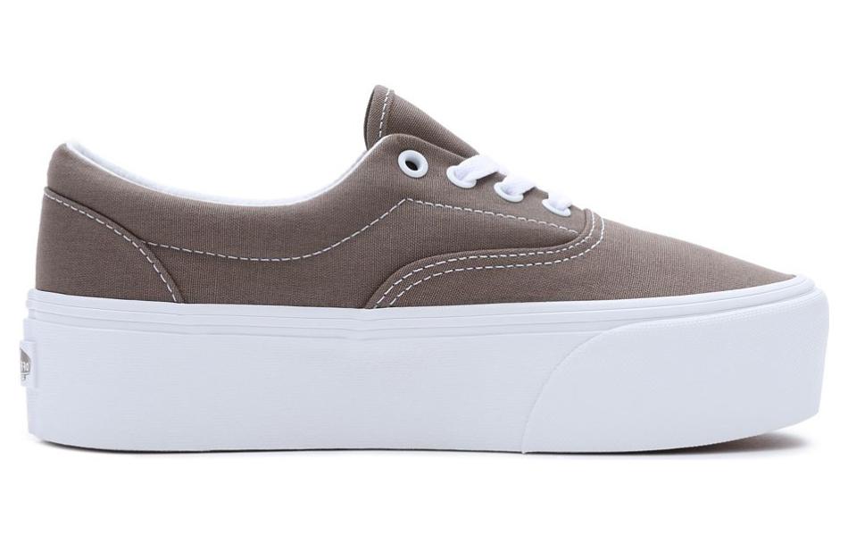Vans Era Stackform Low top Skateboard Shoes Unisex Gray White