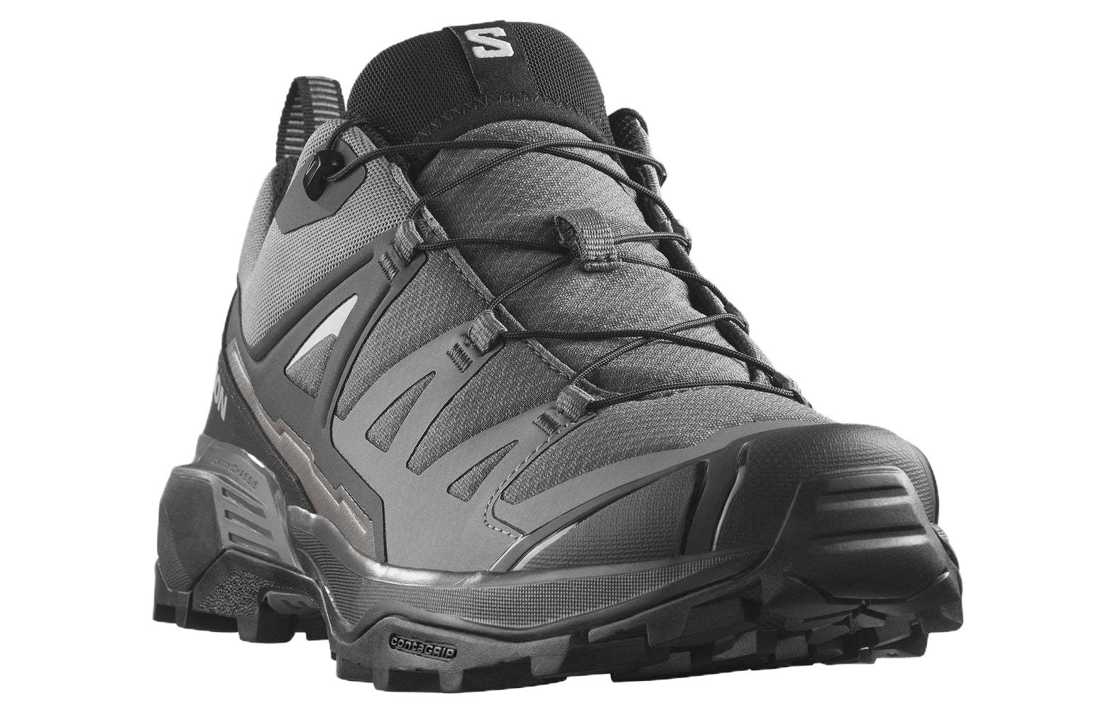 SALOMON X ULTRA 360 Slip Resistant Low Top Hiking Shoes Men's Gray Black купить в интернет-магазине Yoocart с быстрой доставкой по России.