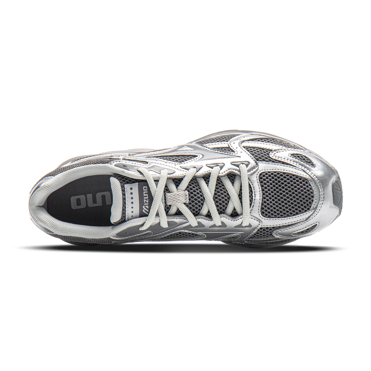 Mizuno Cushioning, Wear Resistant Low Top Running Shoes Unisex Silver Gray купить в интернет-магазине Yoocart с быстрой доставкой по России.