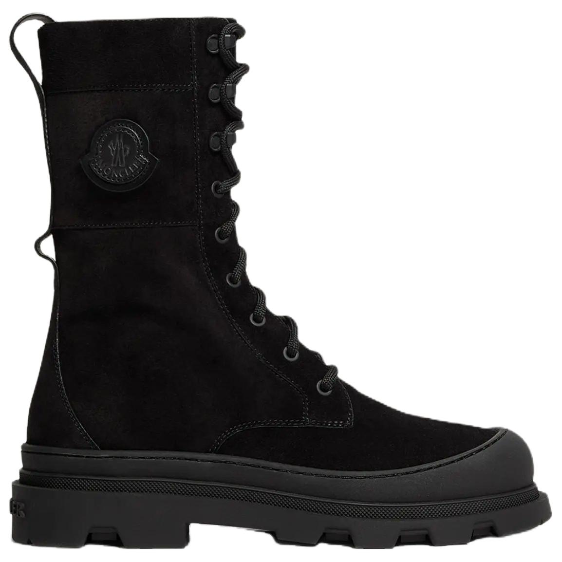 Moncler Vera High Ankle Boots 3cm Women's Black