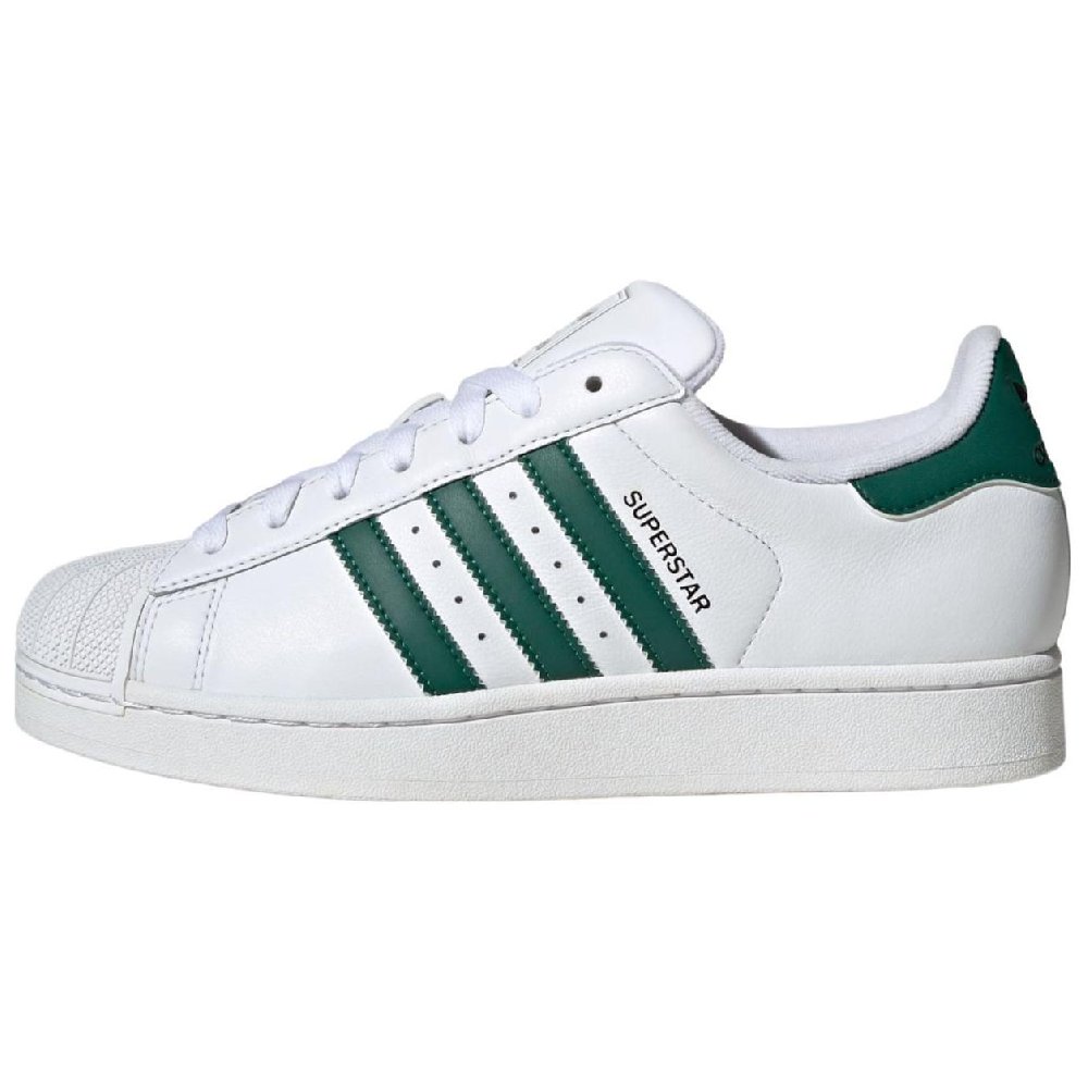 Adidas Superstar Ii White Collegiate Green
