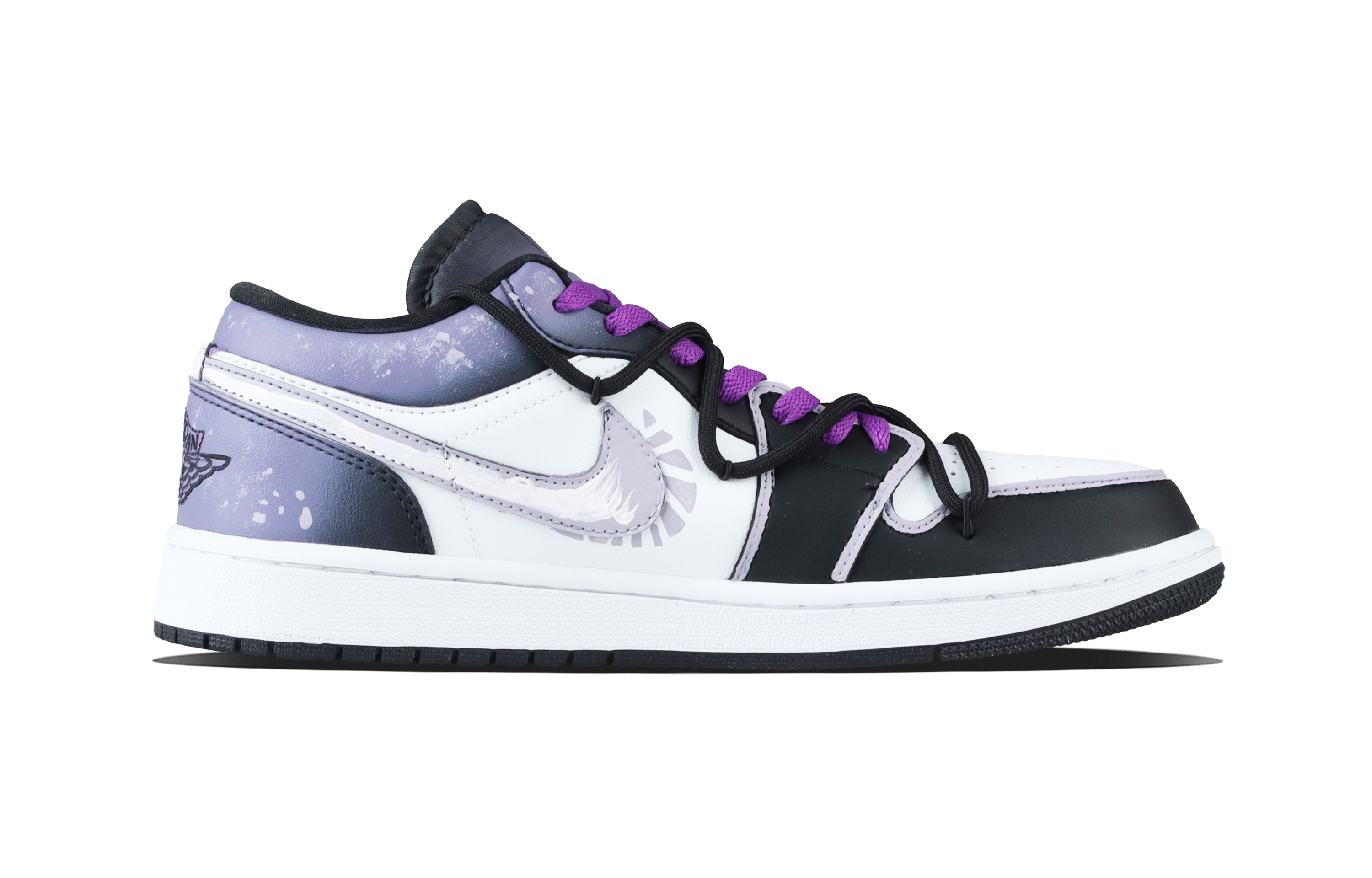 Jordan Air Jordan 1 Particle Nebula Vintage Basketball Shoes Unisex Black Gray купить в интернет-магазине Yoocart с быстрой доставкой по России.