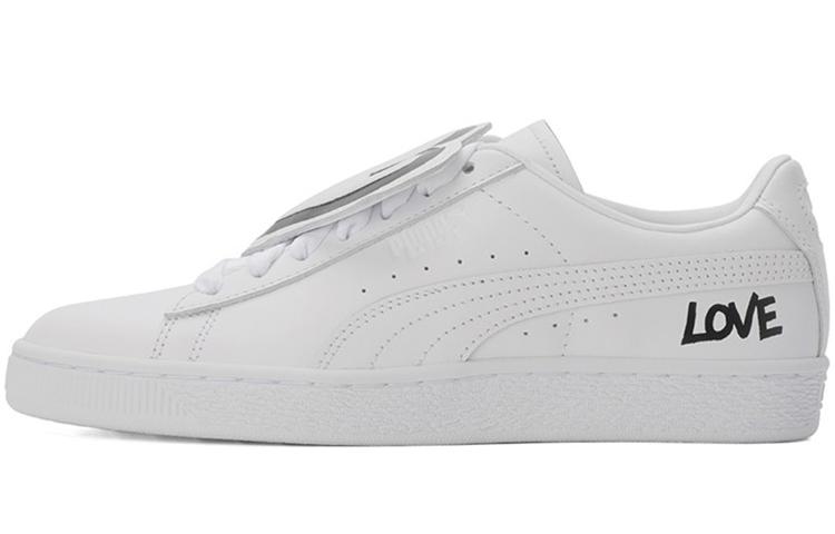 PUMA Basket Badge Hndwrttn 'White' Women's