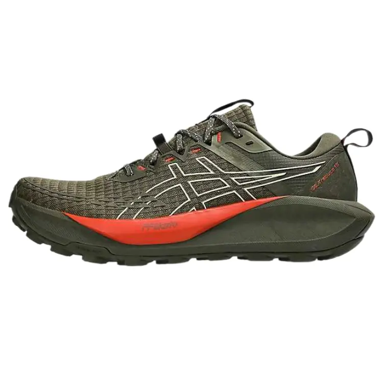 Asics GEL TRABUCO 13 Shock Absorbers Low Top Trail Running Shoes Men's Green купить в интернет-магазине Yoocart с быстрой доставкой по России.