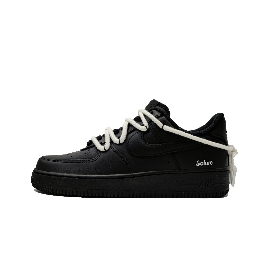 Nike Air Force 1 Nightfall CYN Collection Anti Slip Wear Resistant Low Top Skateboard Shoes Unisex Black