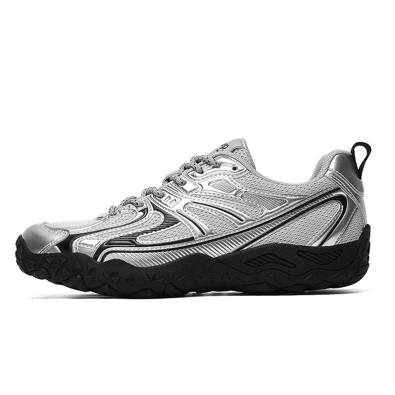 Jeep Low top Chunky Sneakers Unisex Silver