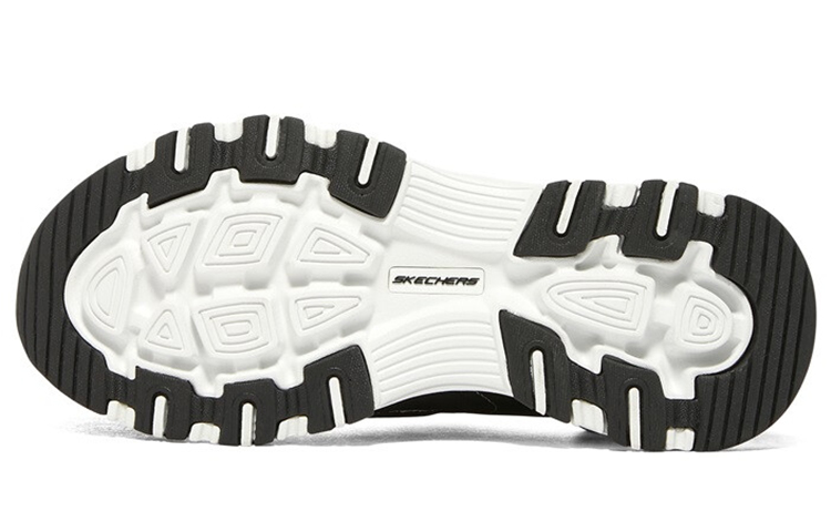 Skechers D'Lites 'Black White' Women's