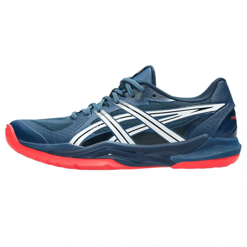 Asics POWERBREAK FF Low top Training Shoes Men's Gray Shark Blue