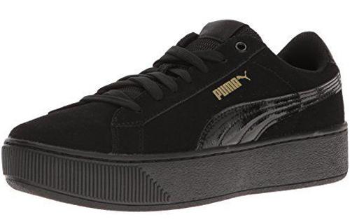 PUMA Suede S Vikky Platform   PUMA Black Women's купить в интернет-магазине Yoocart с быстрой доставкой по России.