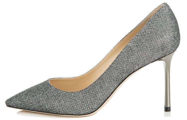 Jimmy Choo Romy High Heels Women's Silver