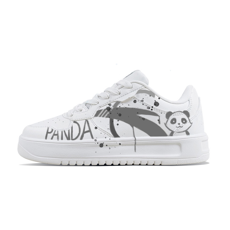 Anta Relaxed Slip Resistant, Balance, Lightweight Low Top Skateboard Shoes Unisex White
