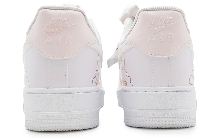 Nike Air Force 1 Slip Resistant Low top Skateboard Shoes Men's White Pink Special Shoe Box купить в интернет-магазине Yoocart с быстрой доставкой по России.