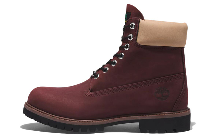 Timberland 6 Inch Premium Waterproof Boots 'Burgundy Nubuck'