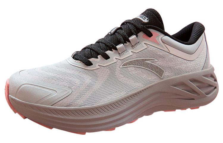 Anta Wuyi Shock Absorbers Low Top Running Shoes Women's Black Gray Silver