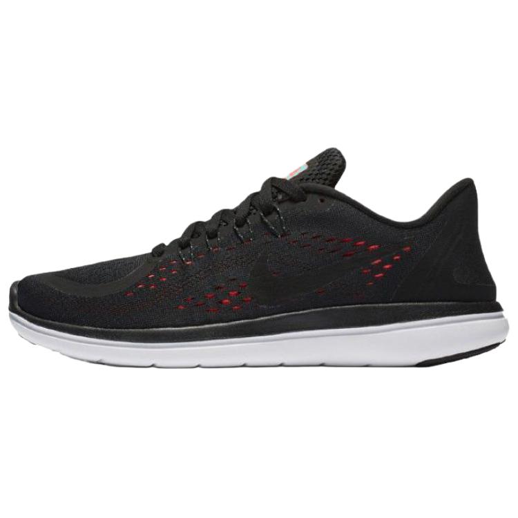 Nike Flex 2017 RN Anti Slip Wear Resistant Low Top Running Shoes Women's Black