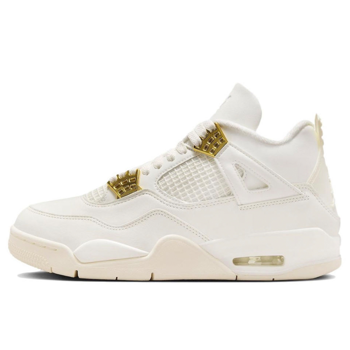 Jordan Jordan Air Wear-Resistant Mid-Top Vintage Basketball Shoes Women's White купить в интернет-магазине Yoocart с быстрой доставкой по России.