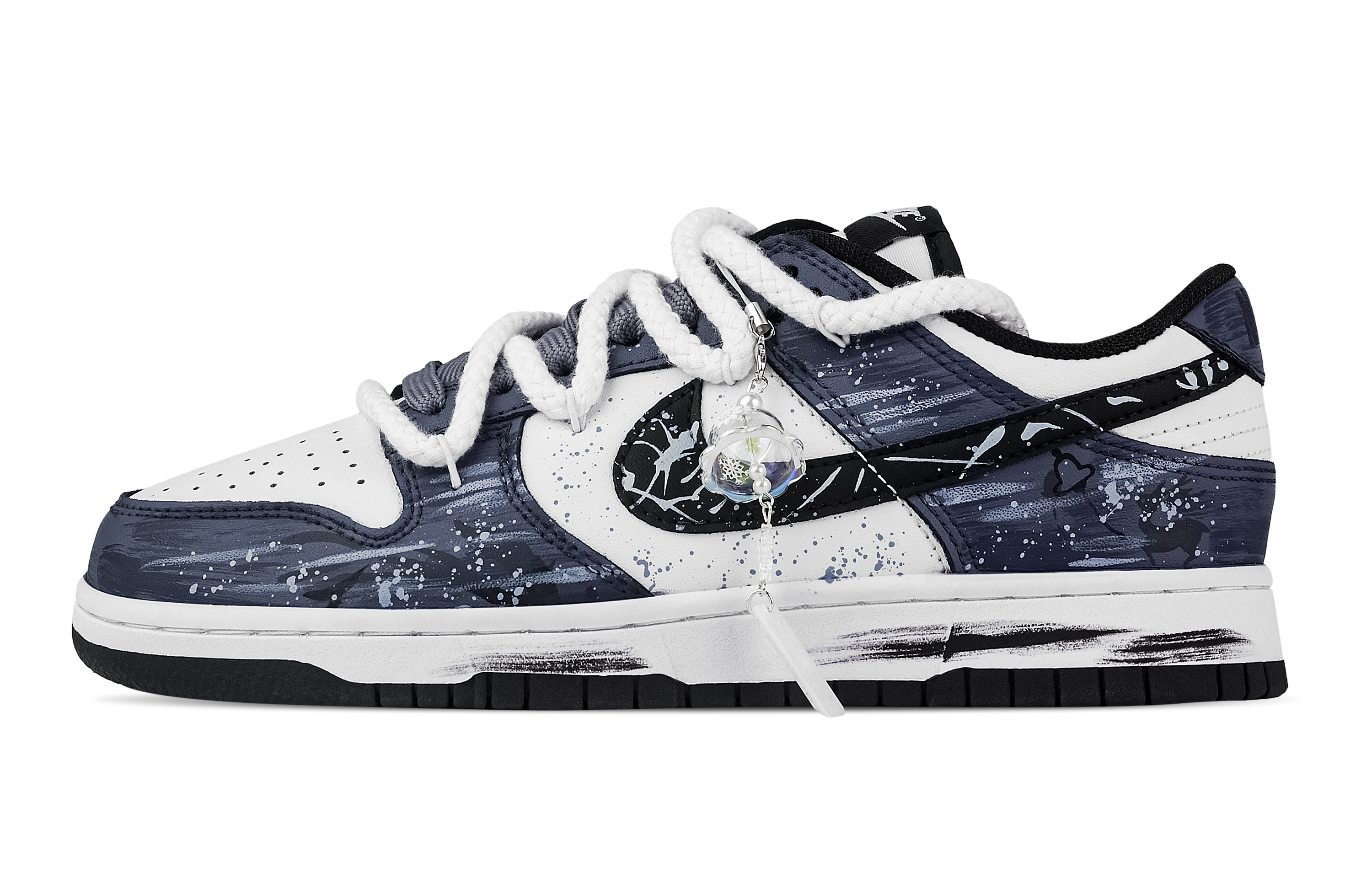 Nike Dunk Storm Deerling Abrasion Resistant Low top Skateboard Shoes Unisex