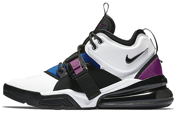 Nike Air Force 270 White Black Lyon Blue
