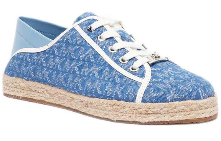 MICHAEL KORS Libby Stylish Skateboarding Shoes Women's Blue