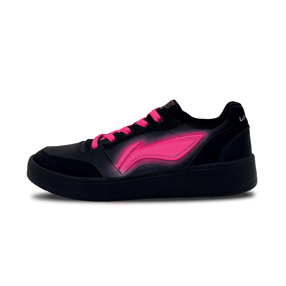 LiNing Yuanbao V3 Slip Resistant, Abrasion Resistant, And Balanced Low Top Skateboard Shoes Men's Black