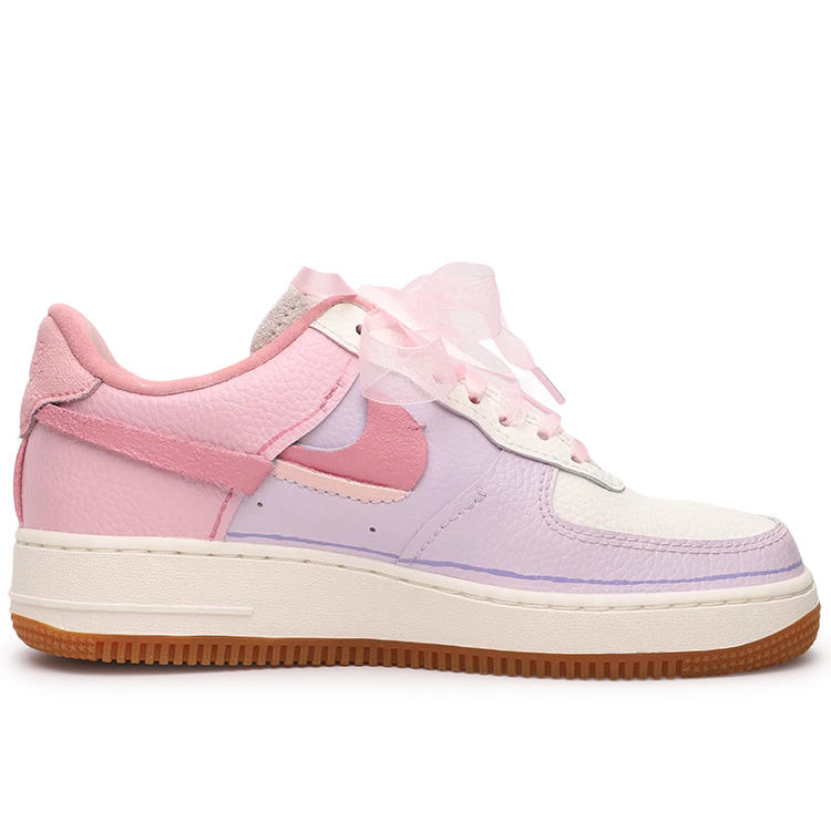 Nike Air Force 1 Low Top Skateboard Shoes Women's Girly Pink купить в интернет-магазине Yoocart с быстрой доставкой по России.