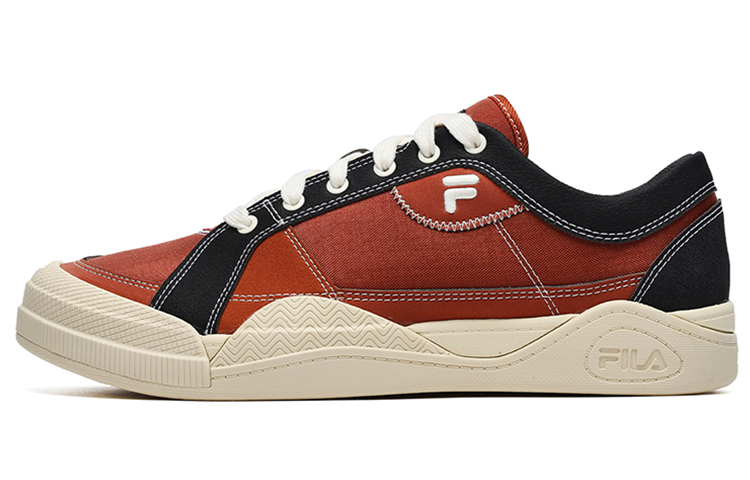 FILA FUSION Street Sports Low Top Skateboard Shoes Men's Copper Coin Black