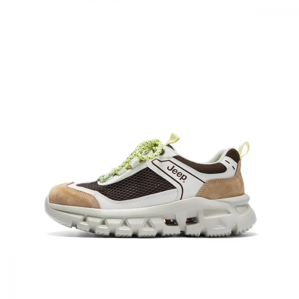 Jeep Shock Absorbers Abrasion Resistant Slip Resistant Low Top Hiking Shoes Women's