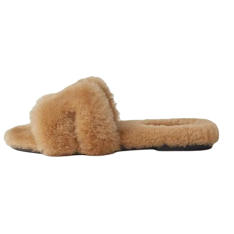 HERMES Oran Slide Slippers Women's Brown купить в интернет-магазине Yoocart с быстрой доставкой по России.