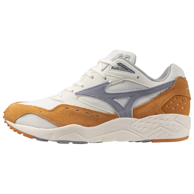 Mizuno Contender S Anti Slip Wear Resistant Low Top Running Shoes Unisex White Brown