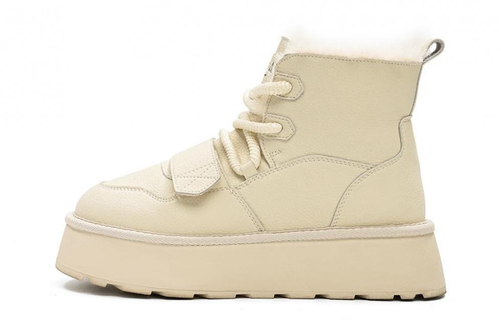 EBLAN Crew Snow Boots Women's Beige
