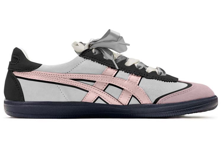 Onitsuka Tiger Tokuten Low Top Skateboard Shoes Unisex Pink Gray