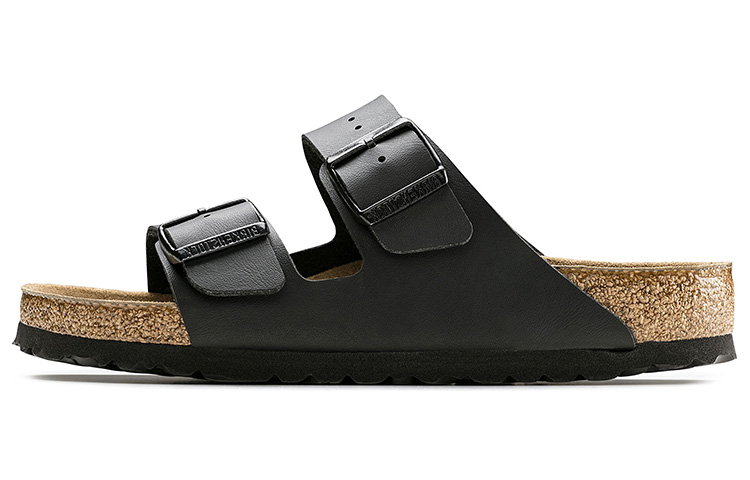 Birkenstock Arizona Soft Footbed Birko Flor 'Black'
